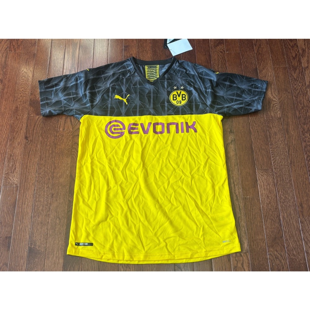 NWT Puma Borussia Dortmund BVB 09 2019/20 110th Anniversary Jersey Mens L